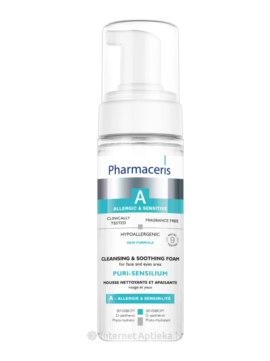 Pharmaceris A Puri-Sensilium пенка для умывания, 150 мл | internetaptieka.lv
