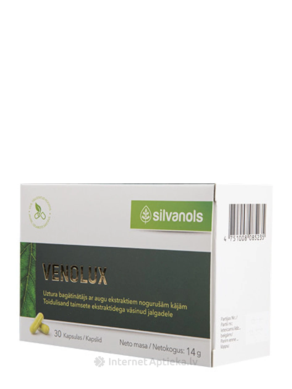 Venolux, 30 капсул | internetaptieka.lv