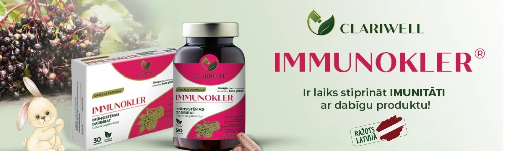 IMMUNOKLER imunitātei: Jūsu sabiedrotais veselības saglabāšanā pavasara mēnešos