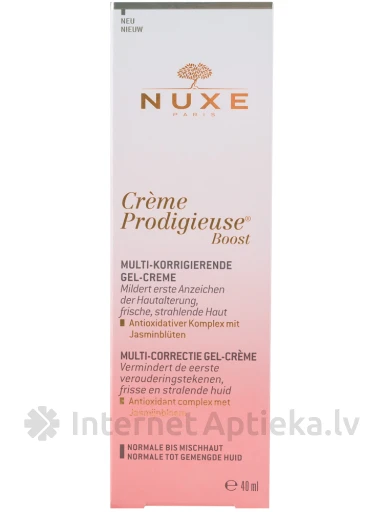 NUXE Korrigeeriv geel-kreem normaalsele ja kombineeritud nahale, 40 ml | internetaptieka.lv