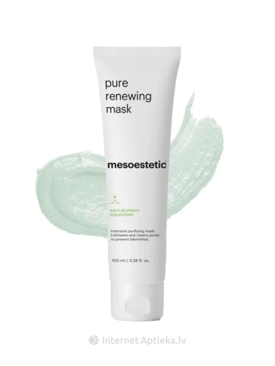 Mesoestetic pure renewing mask attīroša sejas maska, 100 ml | internetaptieka.lv
