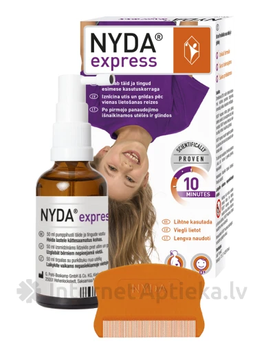 Nyda express pretutu līdzeklis, 50 ml | internetaptieka.lv