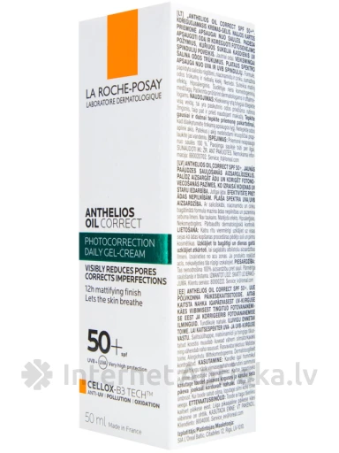 La Roche Posay Anthelios taukainai sejas ādai SPF 50+, 50 ml | internetaptieka.lv