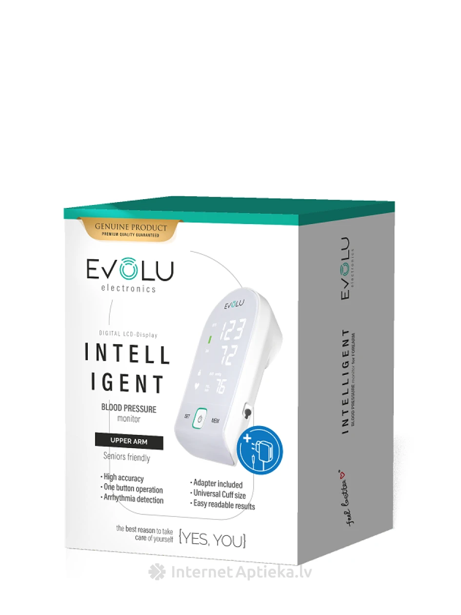 Evolu intelligentne vererõhumõõtja, 1 tk. | internetaptieka.lv