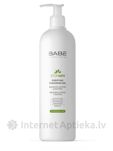 Babē attīrošs gels Stop AKN, 400 ml | internetaptieka.lv