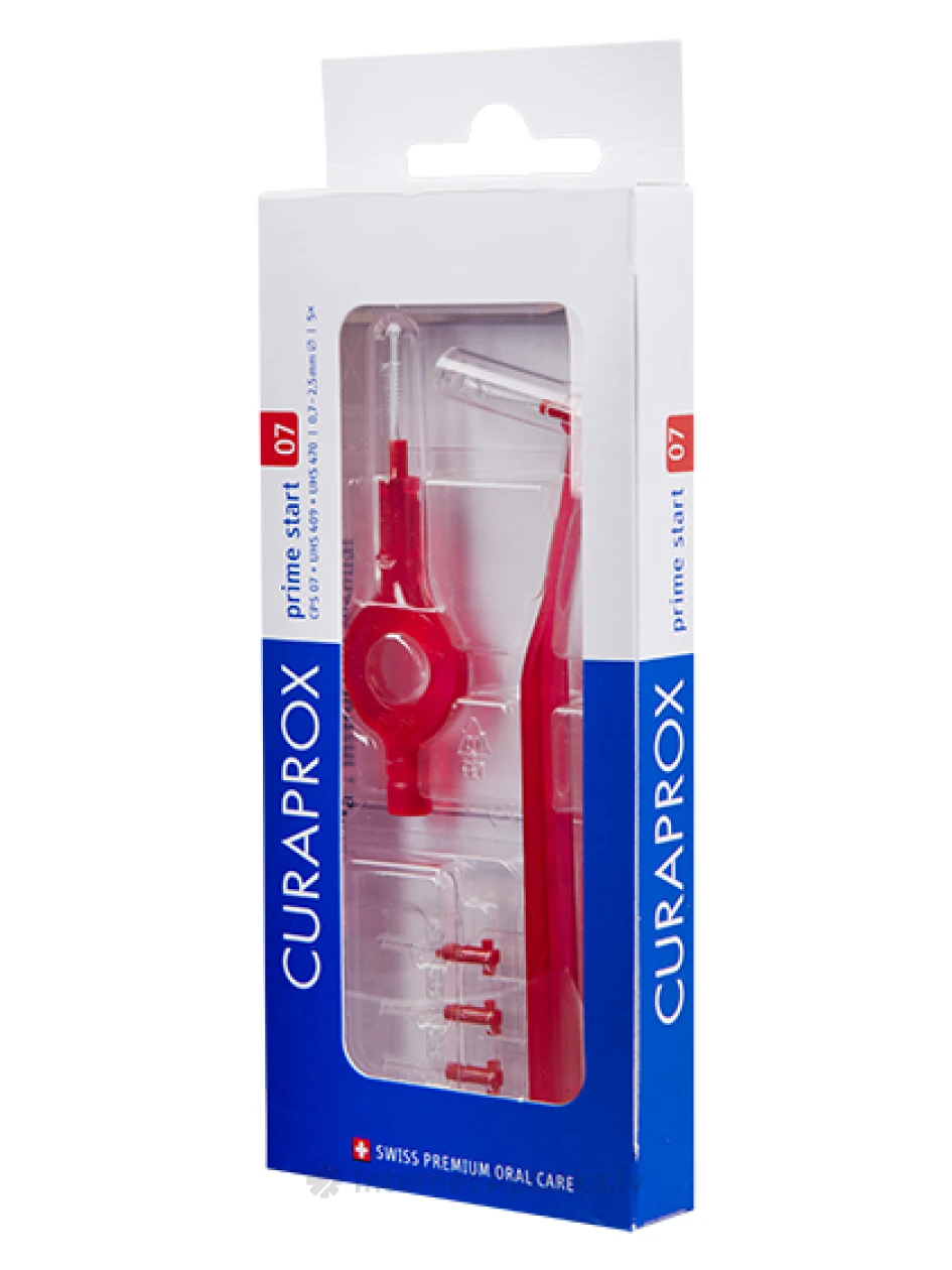 Curaprox набор щеток для межзубных промежутков UHS 409 + 5 щеток 07, 1 шт. | internetaptieka.lv