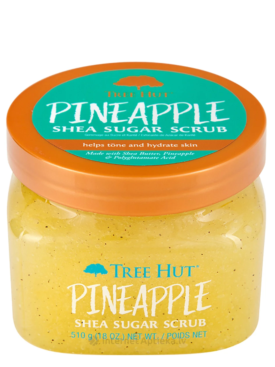 Tree Hut Ķermeņa skrubis Pineapple, 510 g | internetaptieka.lv