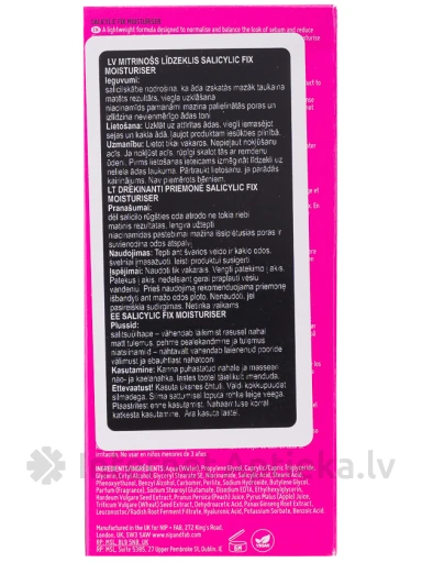 NIP+FAB Salicylic Fix крем для лица, 40 мл | internetaptieka.lv