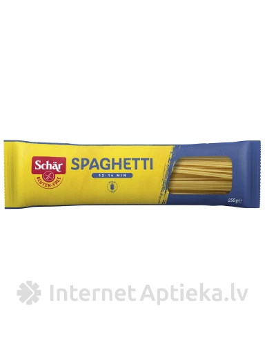 Schär Spaghetti безглютеновые макароны, 250 г | internetaptieka.lv
