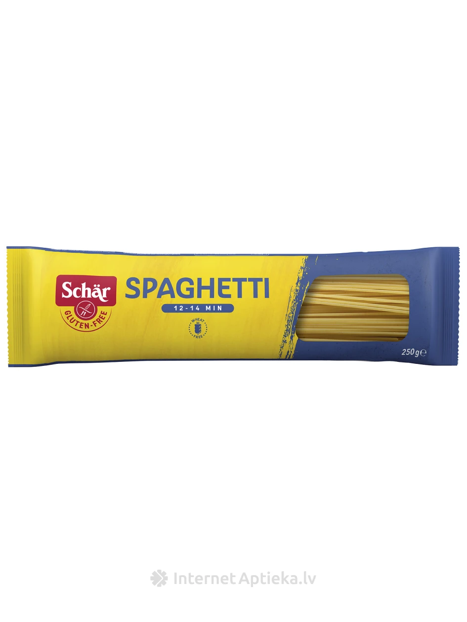 Schär Spaghetti bezglutēna makaroni, 250 g | internetaptieka.lv