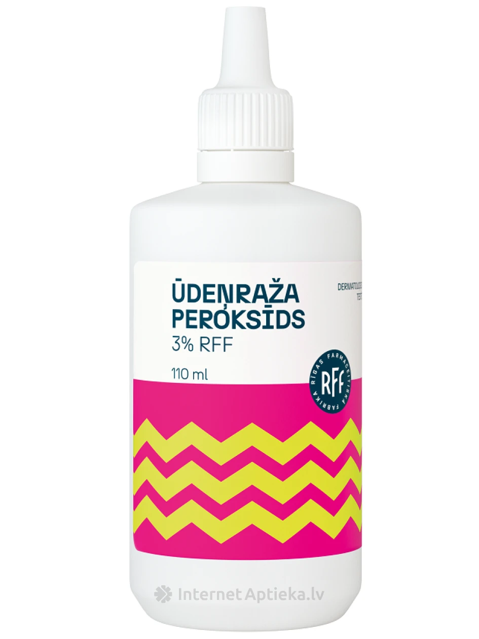 Ūdeņraža peroksīds 3%, 110 ml | internetaptieka.lv