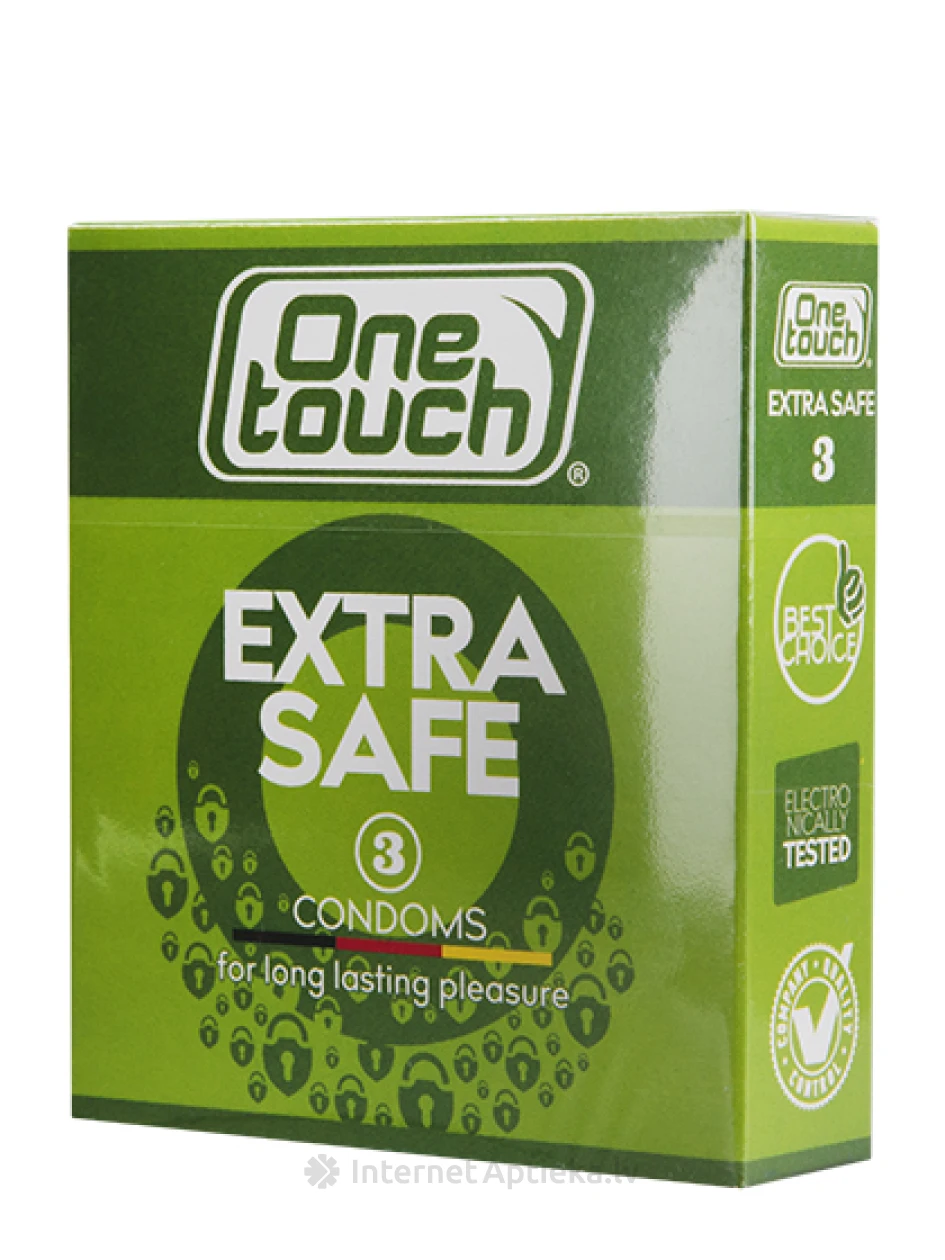 Презервативы One Touch Extra Safe, 3 шт. | internetaptieka.lv