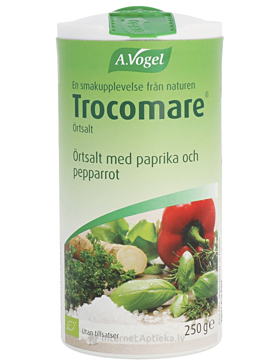A.Vogel Trocomare® EKO sāls ar zaļumiem, 250 g | internetaptieka.lv