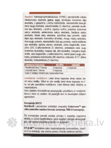 Endomune, 42 kapslit | internetaptieka.lv
