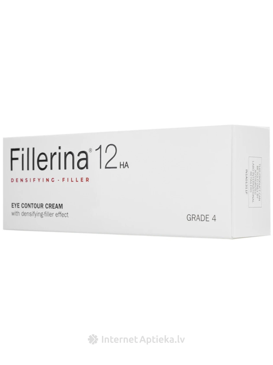 FILLERINA 12 HA krēms acu zonai Intensitāte 4, 15 ml | internetaptieka.lv