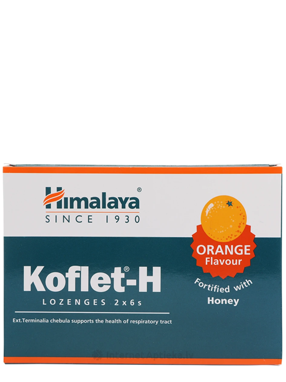 Apelsini ja mee maitsega Koflet-H pulgakommid, 12 tk. | internetaptieka.lv