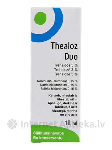 Thea Thealoz Duo acu pilieni, 10 ml | internetaptieka.lv