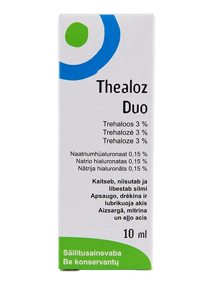 THEALOZ DUO acu pilieni, 10ml