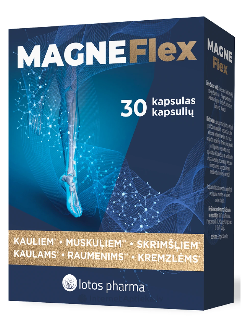 Magneflex, 30 kapslit | internetaptieka.lv