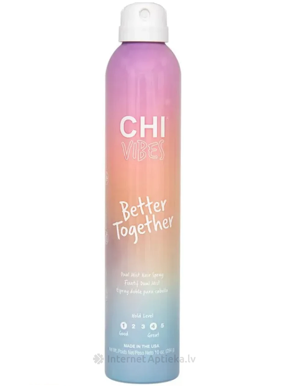 CHI Vibes Better Together Dual Mist Hairspray Лак для волос, 284 г | internetaptieka.lv