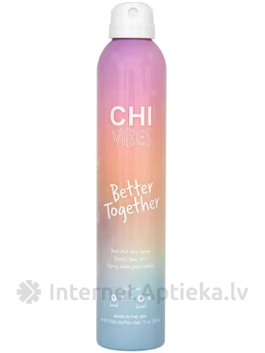 CHI Vibes Better Together Dual Mist Hairspray Лак для волос, 284 г | internetaptieka.lv