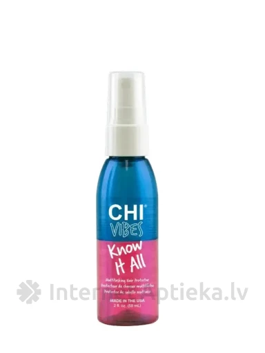 CHI Vibes Know It All Multitasking Hair Protector спрей для защиты волос, 59 мл | internetaptieka.lv