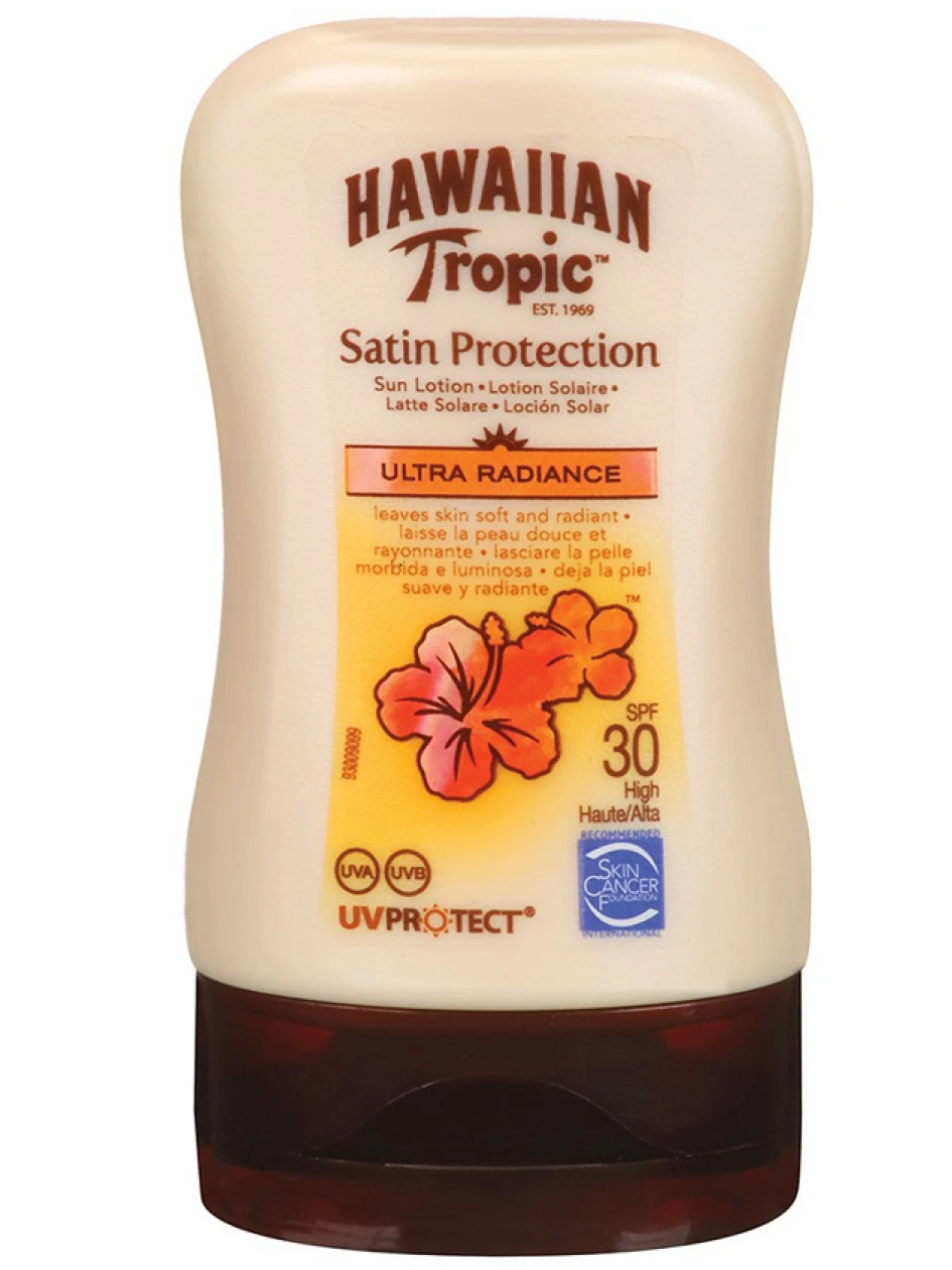 Hawaiin Tropic Glowing Protection mini päevitusemulsioon SPF30, 100 ml | internetaptieka.lv