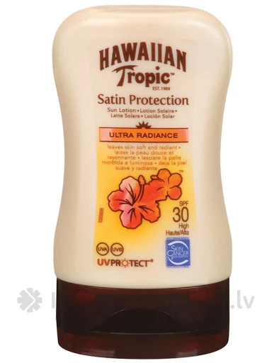 Hawaiin Tropic Glowing Protection mini päevitusemulsioon SPF30, 100 ml | internetaptieka.lv