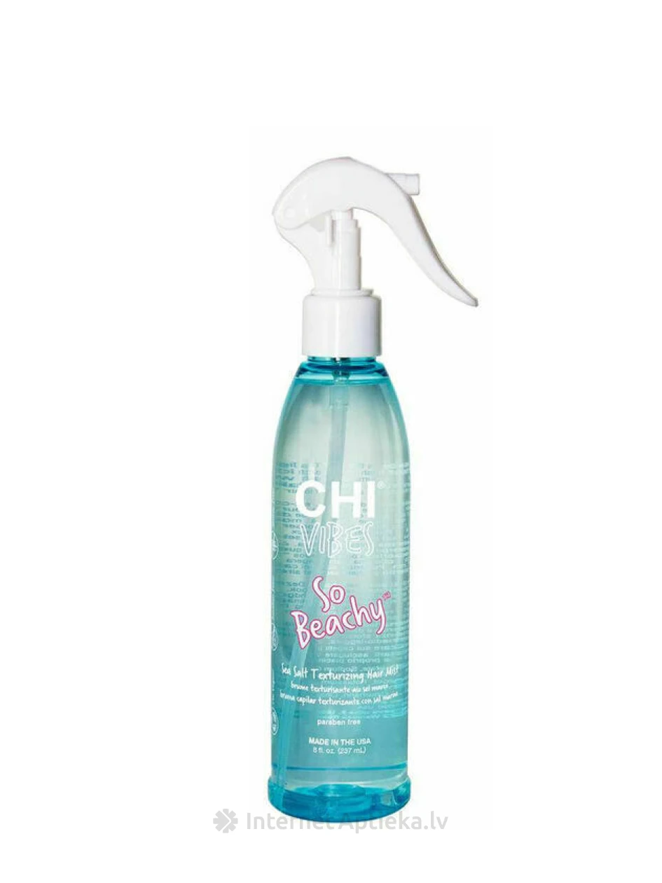 CHI Vibes So Beach Sea Salt Texturizing Спрей с морской солью, 237 мл | internetaptieka.lv