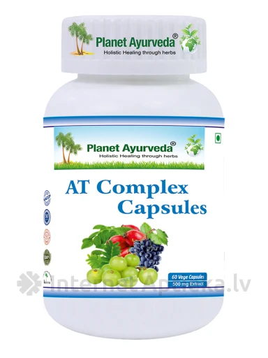 AT COMPLEX Planet Ayurveda® капсулы, 60 шт. | internetaptieka.lv