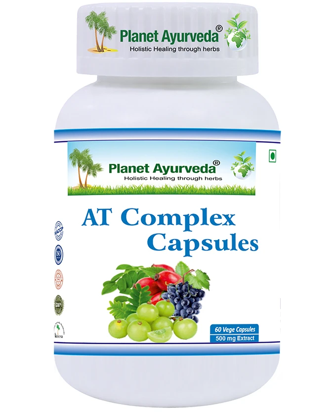 Planet Ayurveda AT Complex kapsulas, 60 gab.