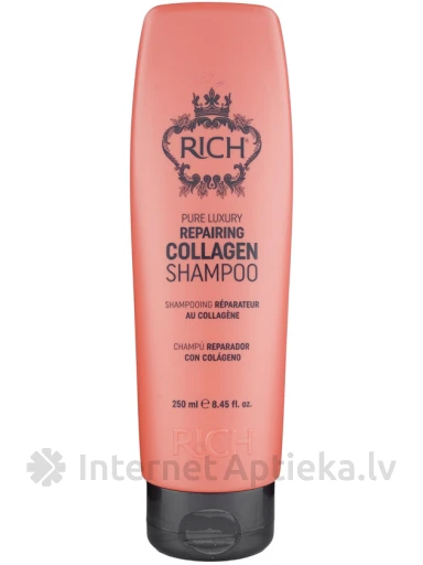 RICH atjaunojošs šampūns ar kolagēnu, 200 ml | internetaptieka.lv