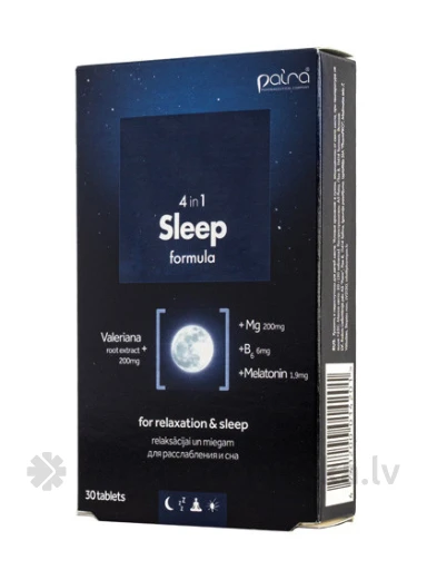 Sleep Formula 4 IN 1, 30 tabletti | internetaptieka.lv