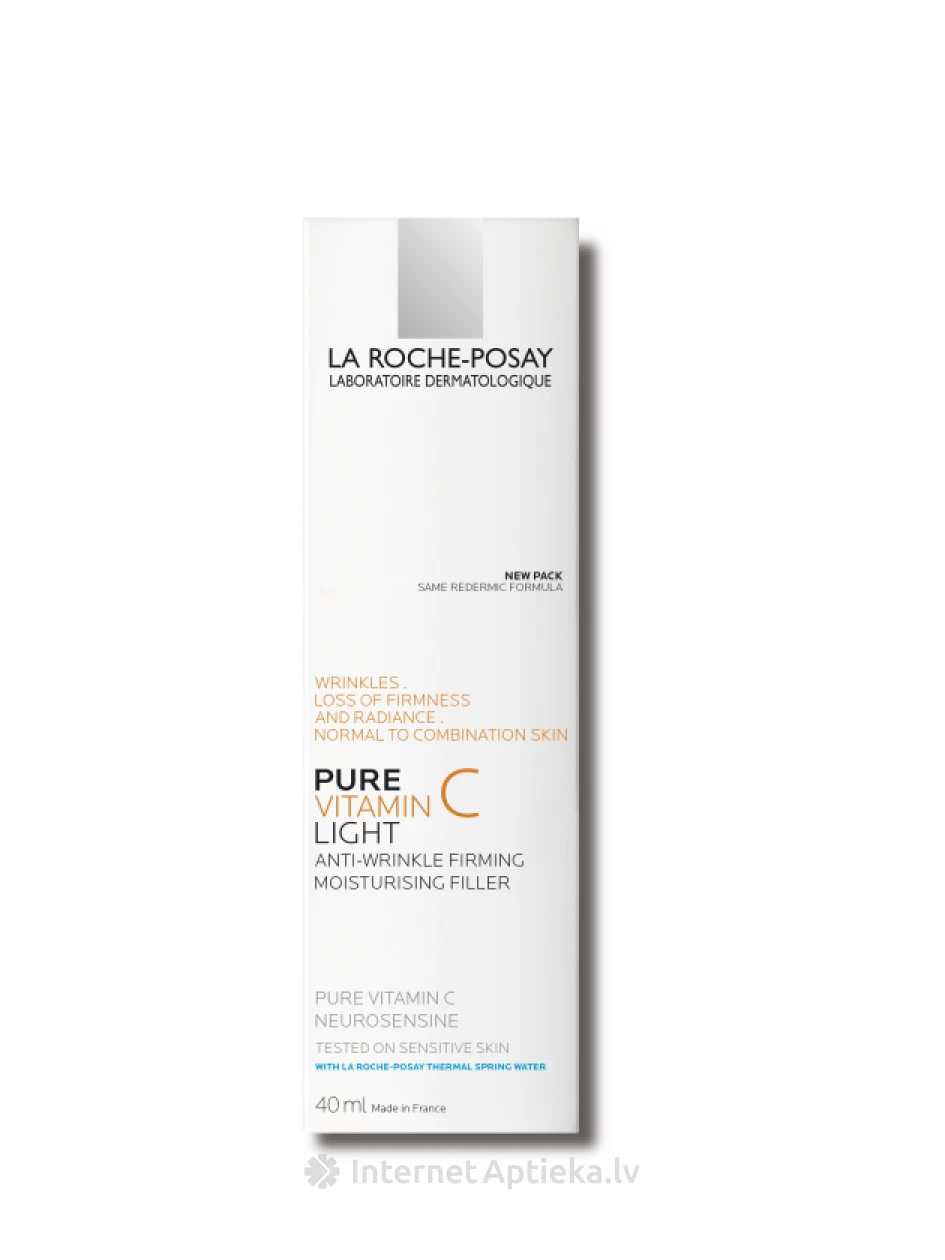 La Roche Posay pure vitamin C light krēms, 40 ml | internetaptieka.lv