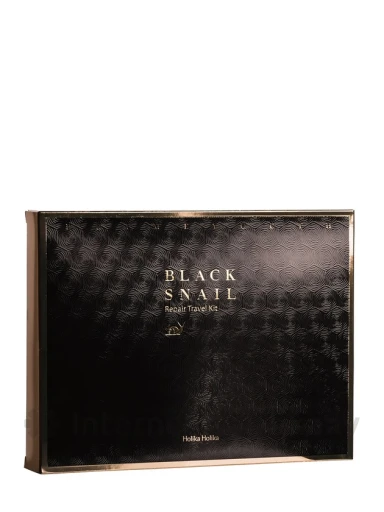 Holika Holika Prime Youth Black Snail Kit Восстанавливающий мини-комплект для кожи | internetaptieka.lv