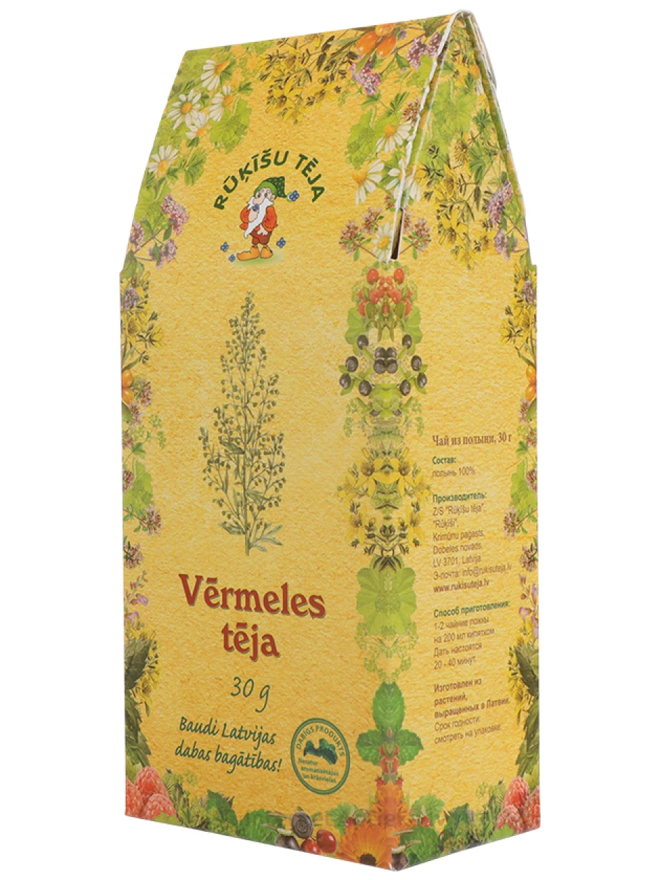 Rūķīšu Vērmeles tēja, 30 g | internetaptieka.lv