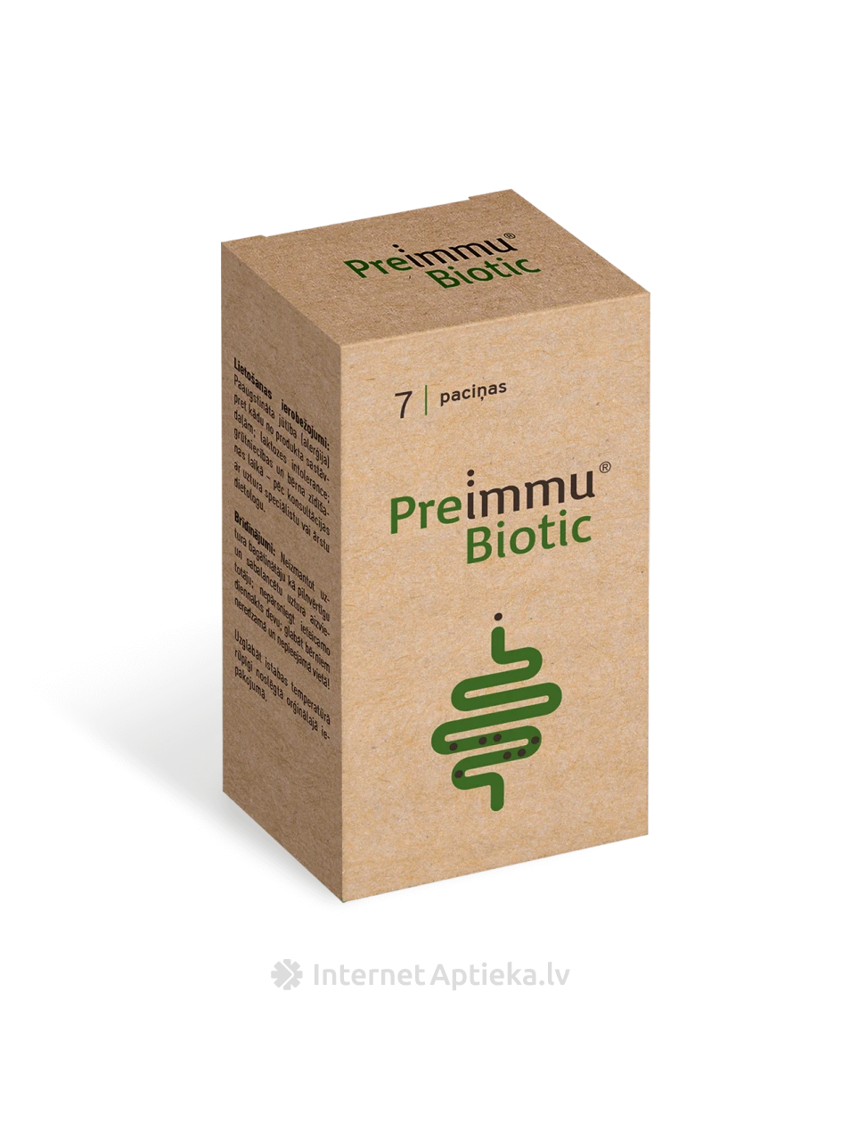 Preimmu® Biotic, 7 paciņas | internetaptieka.lv