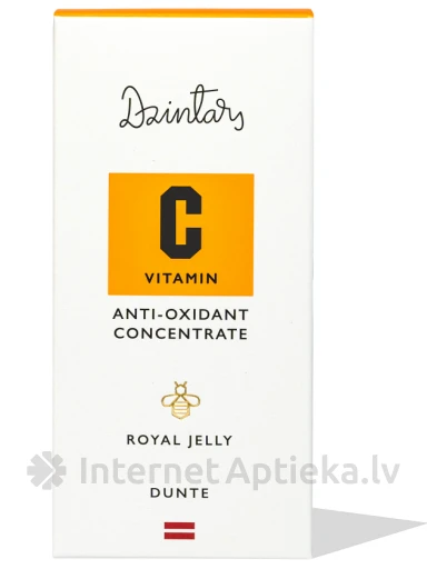 Dzintars Antioksidantu koncentrāts Dunte, 30 ml | internetaptieka.lv