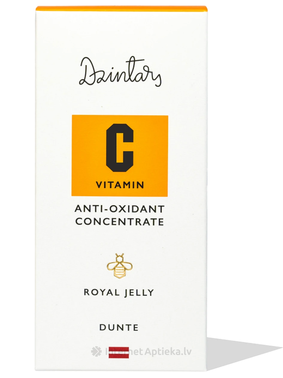 Dzintars Antioksidantu koncentrāts Dunte, 30 ml | internetaptieka.lv