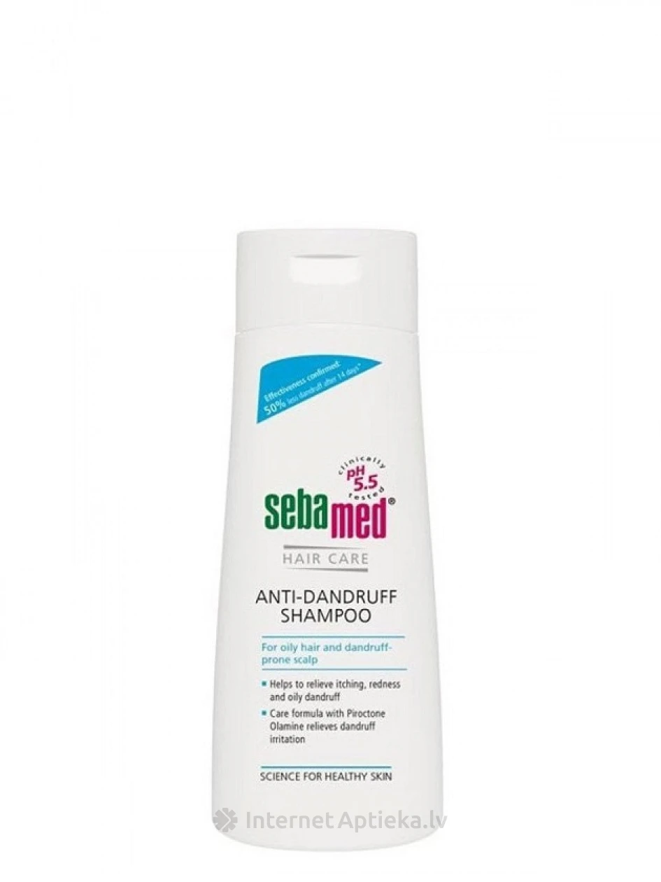 SEBAMED pretblaugznu šampūns taukainiem matiem, 200 ml | internetaptieka.lv