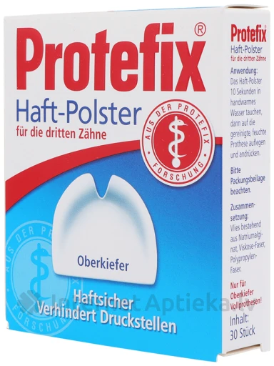 Protefix Half-Polster OK proteesifiksaator ülemise lõualuu jaoks, 30 tk. | internetaptieka.lv