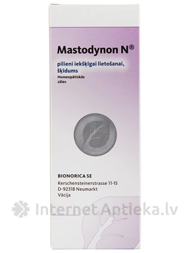 Mastodynon N, tilgad suukaudseks kasutamiseks, 100 ml | internetaptieka.lv