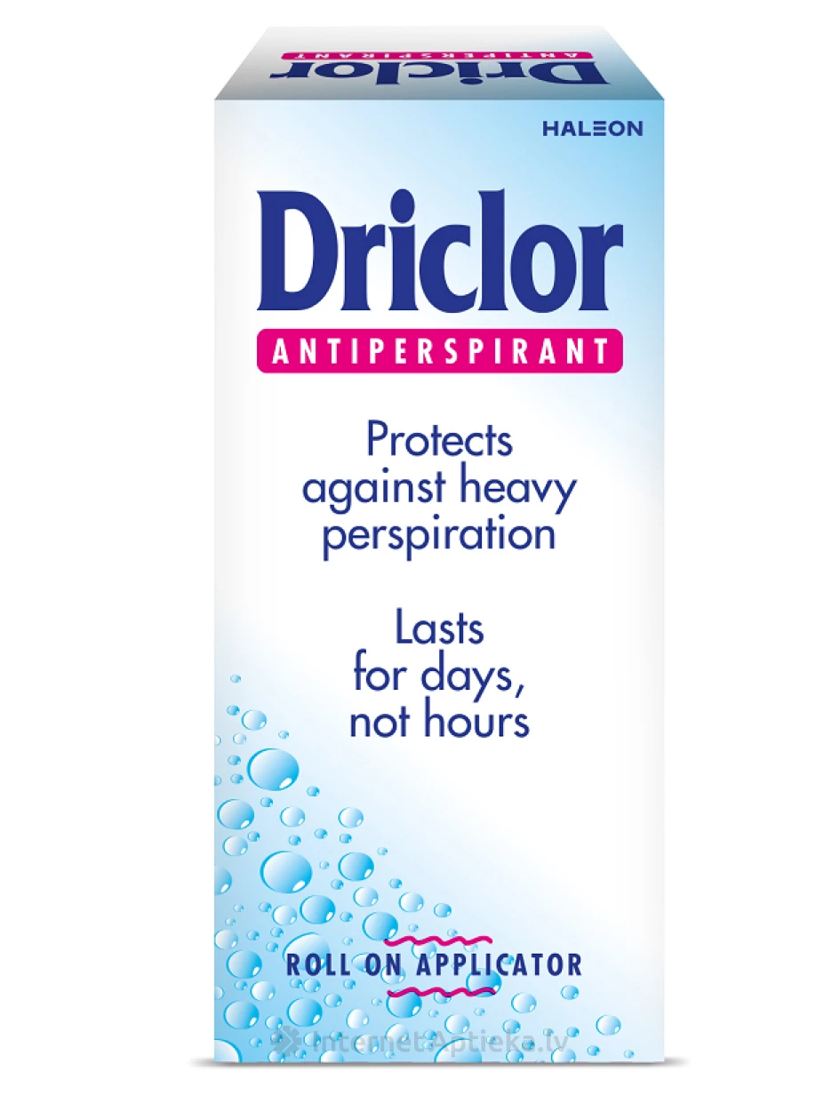 Driclor pretsviedru dezodorants, 20 ml | internetaptieka.lv