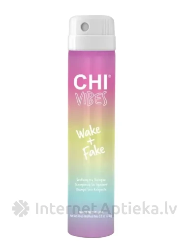 CHI Vibes сухой шампунь Wake+Fake, 74 г | internetaptieka.lv