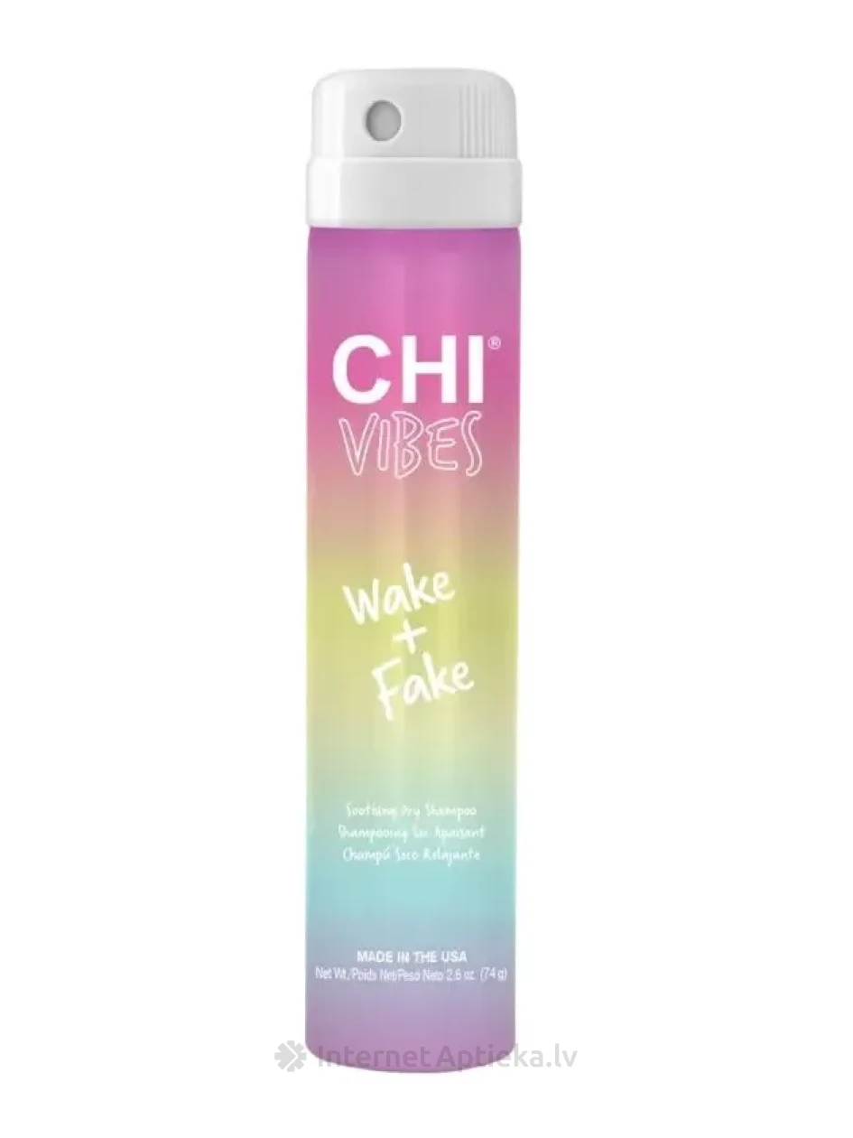 CHI Vibes сухой шампунь Wake+Fake, 74 г | internetaptieka.lv