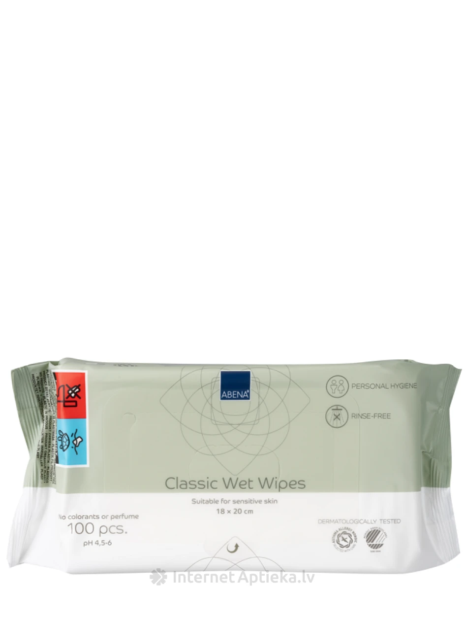 ABENA Mitrās salvetes, 100 gb. | internetaptieka.lv