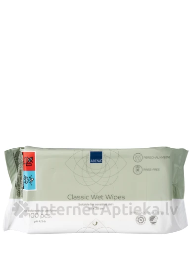 ABENA Mitrās salvetes, 100 gb. | internetaptieka.lv