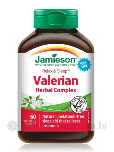 Jamieson RELAX & SLEEP вегетарианские капсулы, 60 шт. | internetaptieka.lv