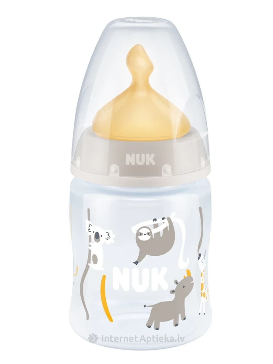Nuk kontrollitud temperatuuriga pudel lateksist lutiga 0-6 kuud, 150 ml | internetaptieka.lv