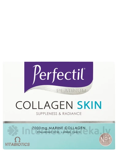 Perfectil Platinum Collagen Skin Drink kollageenijook nahale, 10x50 ml | internetaptieka.lv